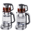 Samovar Electric Aqua Kettle Digital Temperature Control Heat Conservation Glass Teapot With Tea Strainer and Glass Lid
