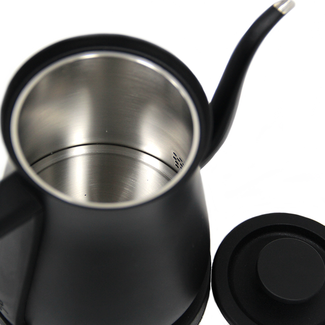 600ml 1200w Steel Coffee Tea Pot Effunde Coffee Kettle Gooseneck Electric Kettle