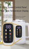 Novum Design tea ollam Digital 1.5l + 1.1L Turcorum Samovar Kettle Electric tea factorem posuit automatic color screen Imperium Panel Double Ketle