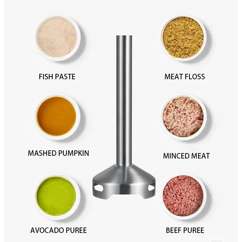 Blender Blender Blender Partes Steel Stick Blender Partes Stainless Steel Steel Coquendam Blender Stroving virga ad culinam 