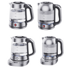 Novae Design 1.7L Magnae Capacitatis Electric Kettle Kitchen Appliances Automatic Tea Maker Keep Warm Glass Kettle 