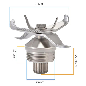 Mundi replacement partes extractor ferrum pro juicer blender hydrae ferrum accessorium aut glacies harenae machina ferrum accessiones