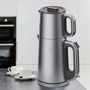 Duplex Stratum Diver aqua lebete Electric Teapot cum Novifacta Temperature Control Coque-Arida Donec urna