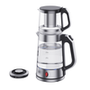  II in 1 Samovar Duplex Tea Fictoris vitrei 1.7L Combinata 1.0L Tea Ahenum Cum Vitro Corporis Domus Coquina Appliance 