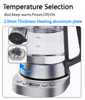 YUEKON Design Duplex Ahenum Vitrum Automatic Switch Temperature Control 2 in 1 Turkish Tea Machine Electric Samovar