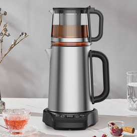 1500W Dual Kettle aqua calefactio tactus imperium digital tea fecit Electric immaculatam ferro Samovar Turkish tea Ketle