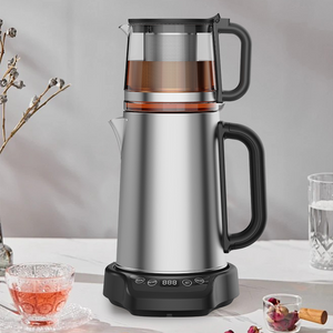 1500W Dual Kettle aqua calefactio tactus imperium digital tea fecit Electric immaculatam ferro Samovar Turkish tea Ketle