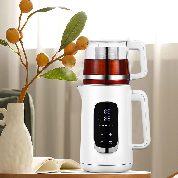 Novum Innovative 1.5l Et 1.1l Duplex Pot Maximum Capacity Vitri Ahenum Aqua Boiler Electric Tea Pot Boiler 