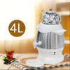 1500w 1L Ceramic Pot + 4LStainless Steel Turkish Pot Electric Tea Kettle Russian Samovar Tea Creator Cum Temperature Control Knob