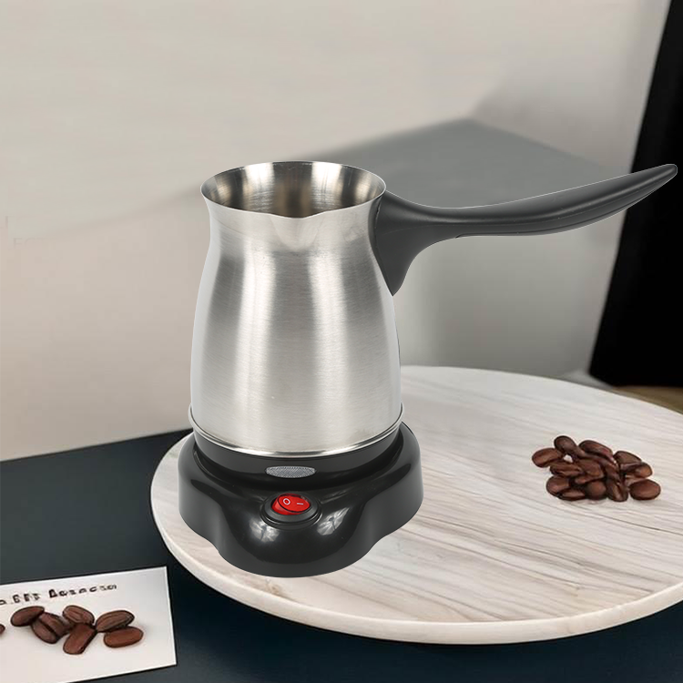 Argenti Color Turcicus Arabic Coffee Factor Machina Espresso Mocha 0.5l Parvus Steel Coffee Kettle Cum manubrio