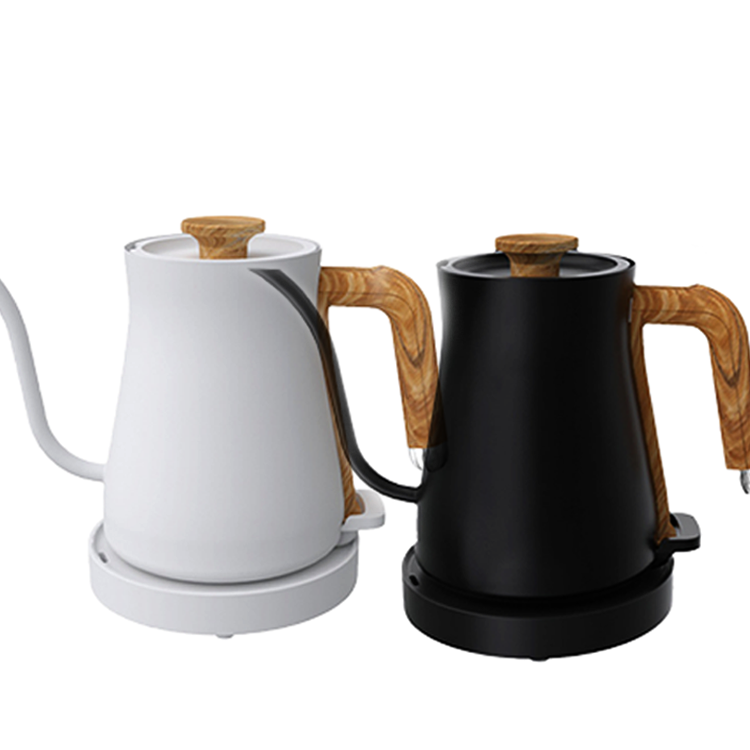 Top Seller 304 Steel Electric Kettle 800ml Electric Tea Kettle Electric Coffee Pot Hot Water pour Over Gooseneck Kettle