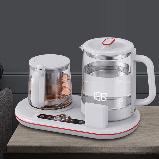 New1.7L + 1.1l Multifunctional Electric tea Kettle calida aqua coctum Electric Digital Kettle Kettle Ketle