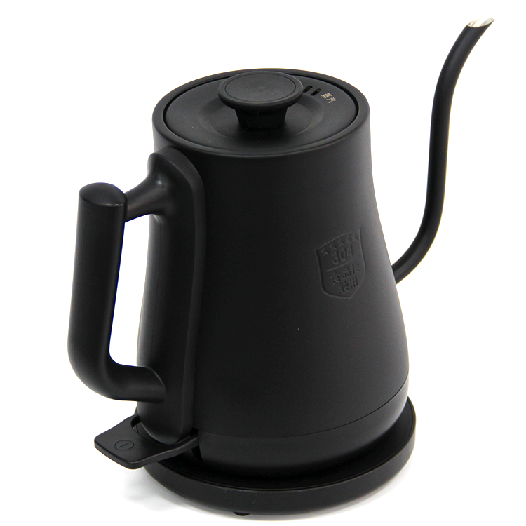 1l 1500w Steel Coffee Tea Pot Temperature Control Gooseneck Coffee Kettle Cordless Electric Ahene For pour Over Coffee