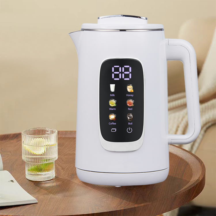 Novum Design tea ollam Digital 1.5l + 1.1L Turcorum Samovar Kettle Electric tea factorem posuit automatic color screen Imperium Panel Double Ketle